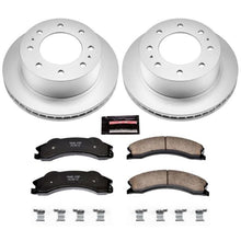 Load image into Gallery viewer, Power Stop 11-19 GMC Sierra 3500 HD Rear Z17 Coated Brake Kit