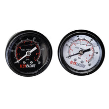 Load image into Gallery viewer, BLOX Racing Liquid-Filled Fuel Pressure Gauge 0-100psi (White Face) BXGA-00125-WH