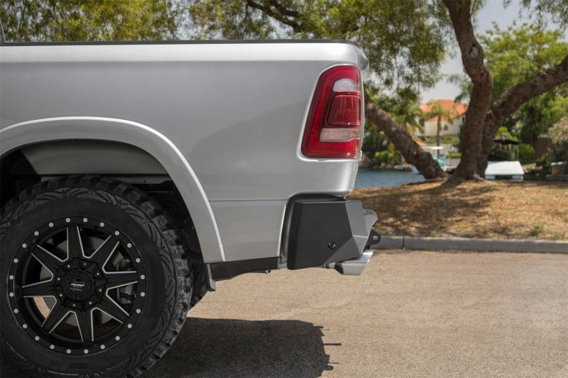 Addictive Desert Designs 2019 Ram 1500 Hammer Stealth Fighter Rear Bumper w/ 6 Sensor Cutouts - GTR Auto