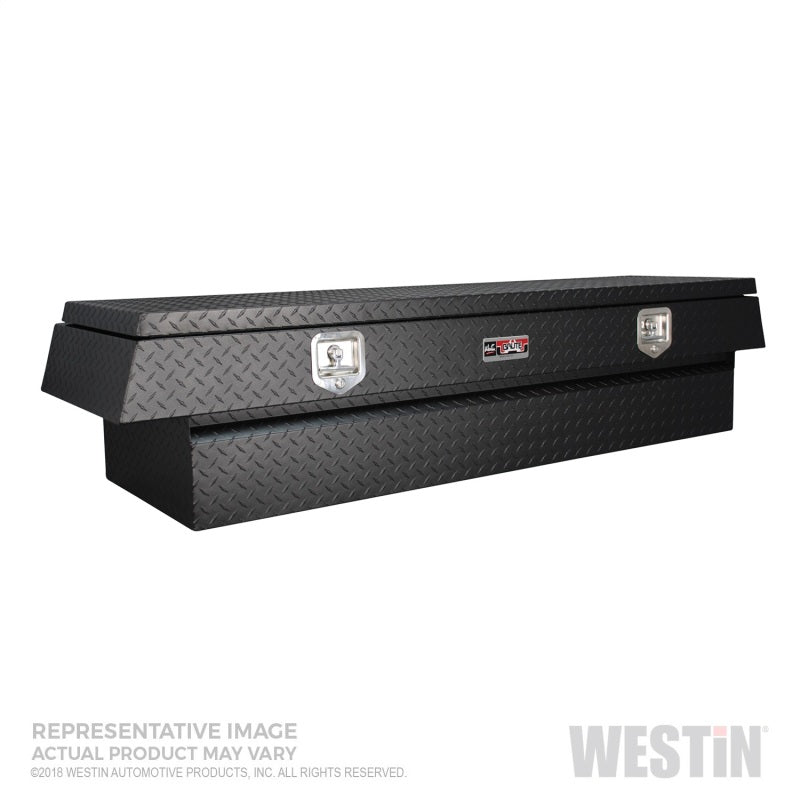 Westin/Brute High Cap 96in Stake Bed Contractor TopSider w/ Base Drawers 96 x 20 x 24 - Tex. Blk 80-TB400-96D-BD-BT