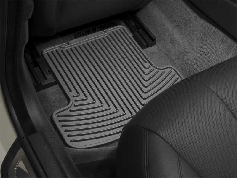 WeatherTech 04+ BMW X3 Rear Rubber Mats - Black - GTR Auto
