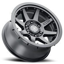 Load image into Gallery viewer, ICON Rebound Pro 17x8.5 5x4.5 0mm Offset 4.75in BS 71.5mm Bore Satin Black Wheel - GTR Auto