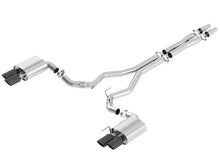 Load image into Gallery viewer, Borla 2018 Ford Mustang GT (A/T / M/T) 3in ATAK Catback Exhaust w/o Valves w/ Black Chrome Tips - GTR Auto