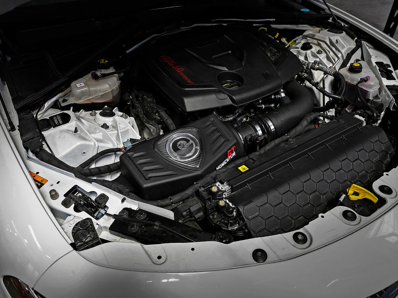 aFe POWER Momentum GT Pro Dry S Intake System 17-21 Alfa Romeo Giulia L4-2.0L (t) - GTR Auto