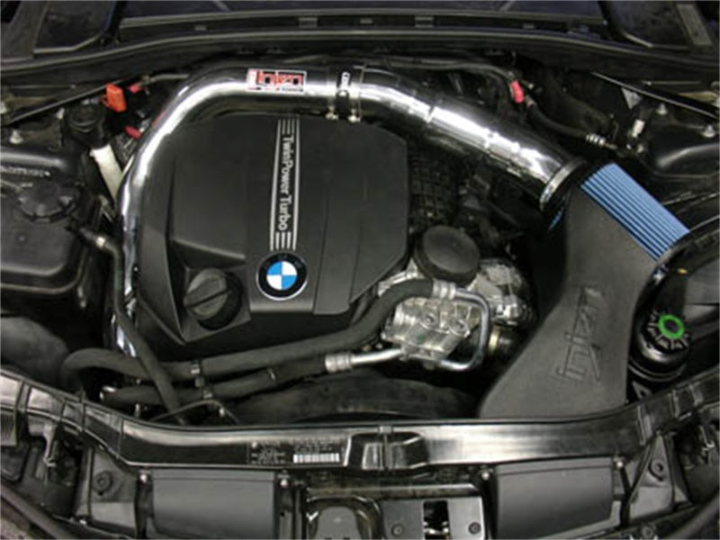Injen 11 BMW E82 135i (N55) Turbo/E90 335i Polished Tuned Air Intake w/ MR Technology, Air Fusion - GTR Auto
