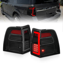 Load image into Gallery viewer, ANZO 07-17 Ford Expedition LED Taillights w/ Light Bar Black Housing Smoke Lens - GTR Auto