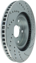 Load image into Gallery viewer, StopTech Select Sport 11-16 Toyota Avalon/ 11-17 Camry SportStop Slotted &amp; Drilled Right Front Rotor