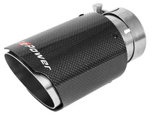 Load image into Gallery viewer, aFe 18-20 Audi RS5 Coupe MACH Force-Xp 3in to 2.5in 304 SS Axle-Back Exhaust System-Quad Carbon Tips - GTR Auto