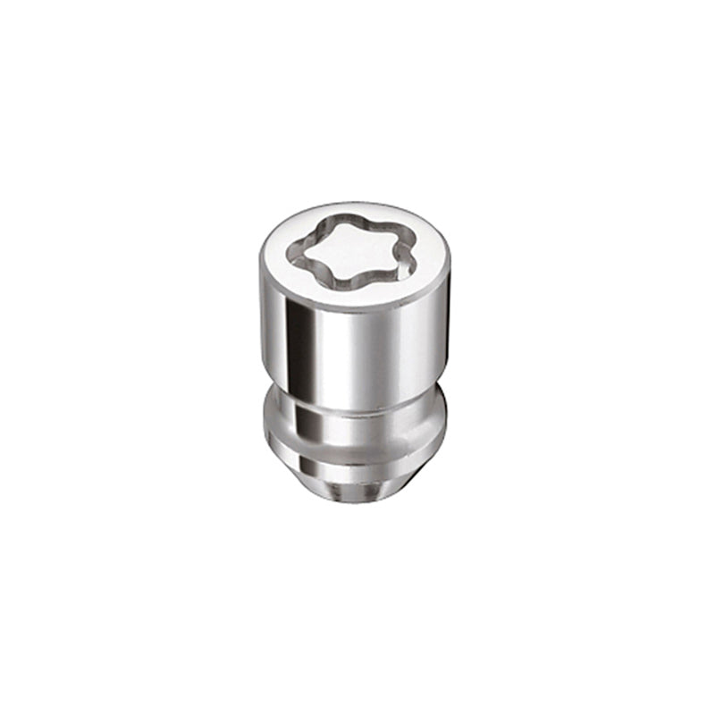 McGard Wheel Lock Nut Set - 4pk. (Cone Seat) 1/2-20 / 3/4 & 13/16 Dual Hex / 1.28in. Length - Chrome - GTR Auto