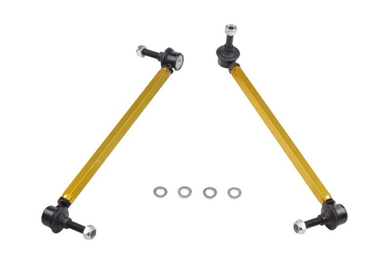 Whiteline 06/05+ Ford Focus LS / 05/09+ Mazda 3 BK Front Swaybar Link Kit H/Duty Adj Steel Ball - GTR Auto