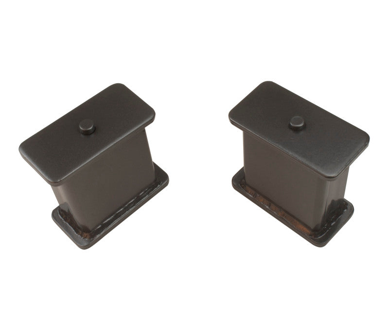 MaxTrac 07-18 GM C/K1500 2WD/4WD 5in Rear Fabricated Steel Lift Blocks - GTR Auto