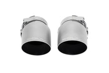 Load image into Gallery viewer, SOUL 17-19 Porsche 991.2 Carrera (w/ PSE) Bolt On Exhaust Tips - 4in Straight Cut Sig Satin Tips