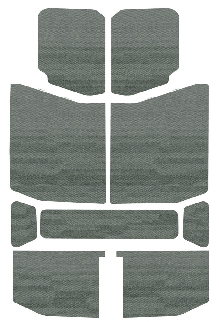 DEI 18-23 Jeep Wrangler JL 4-Door Boom Mat Headliner - 9 Piece - Gray - GTR Auto