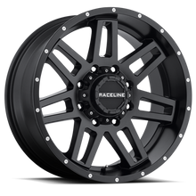Load image into Gallery viewer, Raceline 931B Injector 20x9in / 8x165.1 BP / 12mm Offset / 125.2mm Bore - Satin Black Wheel 931B-29080+12