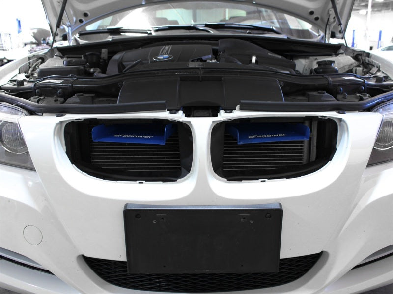 aFe MagnumFORCE Intakes Scoops AIS BMW 335i (E90/92/93) 07-13 L6-3.0L (Blue) - GTR Auto
