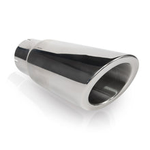 Load image into Gallery viewer, Stainless Works Double Wall Slash Cut Exhaust Tip - 3 1/2in Body 3in ID Inlet