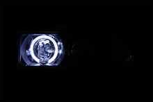 Load image into Gallery viewer, ANZO 1998-2005 Chevrolet S-10 Projector Headlights w/ Halo Black - GTR Auto