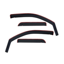 Load image into Gallery viewer, Westin 2014-2018 Chevy Silverado 1500 Dbl Cab In-Channel Wind Deflector 4pc - Smoke