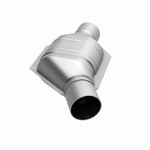 Load image into Gallery viewer, MagnaFlow Universal Catalytic Converter 2.00 Angled Inlet Rear CA