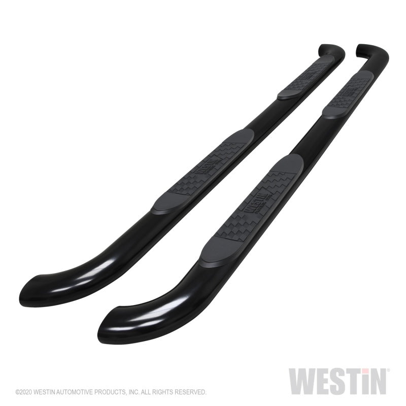 Westin 2020 Jeep Gladiator Platinum 4 Oval Nerf Step Bars - Black - GTR Auto