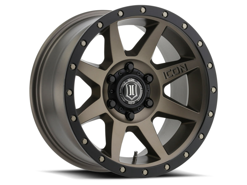 ICON Rebound 17x8.5 5x150 25mm Offset 5.75in BS 110.1mm Bore Bronze Wheel - GTR Auto