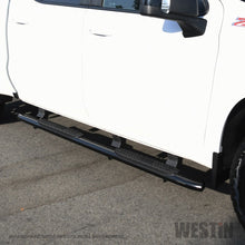 Load image into Gallery viewer, Westin 2019-2026 Chevy Silverado/Sierra 1500 Crew Cab Non LD PRO TRAXX 4 Oval Nerf Step Bars - Black - GTR Auto