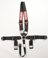 Load image into Gallery viewer, RaceQuip Black SFI CAMLOCK 5pt Dragster U Belt