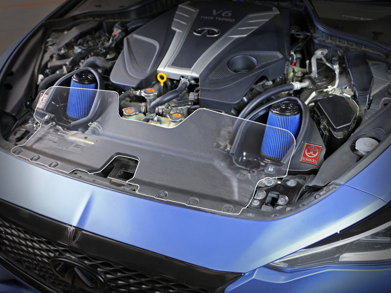 aFe Takeda Stage-2 Pro 5R Cold Air Intake System 16-19 Infinity Q50/Q60 V6-3.0L (tt) - GTR Auto
