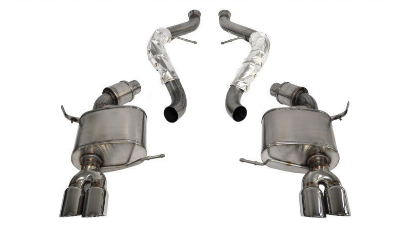 Corsa 2008-2012 BMW M3 E90 Polished Sport Cat-Back Exhaust - GTR Auto