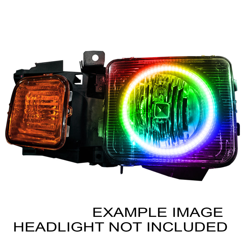 Oracle Hummer H3 05-10 Halo Kit - Dynamic ColorSHIFT - GTR Auto