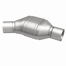 Load image into Gallery viewer, MagnaFlow Universal Catalytic Converter 2.00 Angled Inlet Rear CA