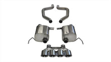 Load image into Gallery viewer, Corsa 2017-2019 Corvette Z06 2.75in Axle Back Exhaust Polished Dual Rear Exit Quad 4.5in Tip (Sport)