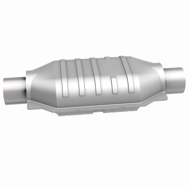 MagnaFlow Univ Cat Conv 2.25in Inlet/Outlet Center/Center Oval 12in Body L x 7in W x 16in Overall L