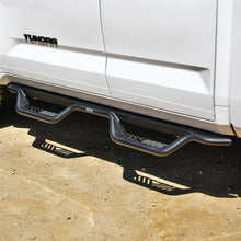 Load image into Gallery viewer, Westin 2022+ Toyota Tundra Double Cab Outlaw Nerf Step Bars - Textured Black - GTR Auto