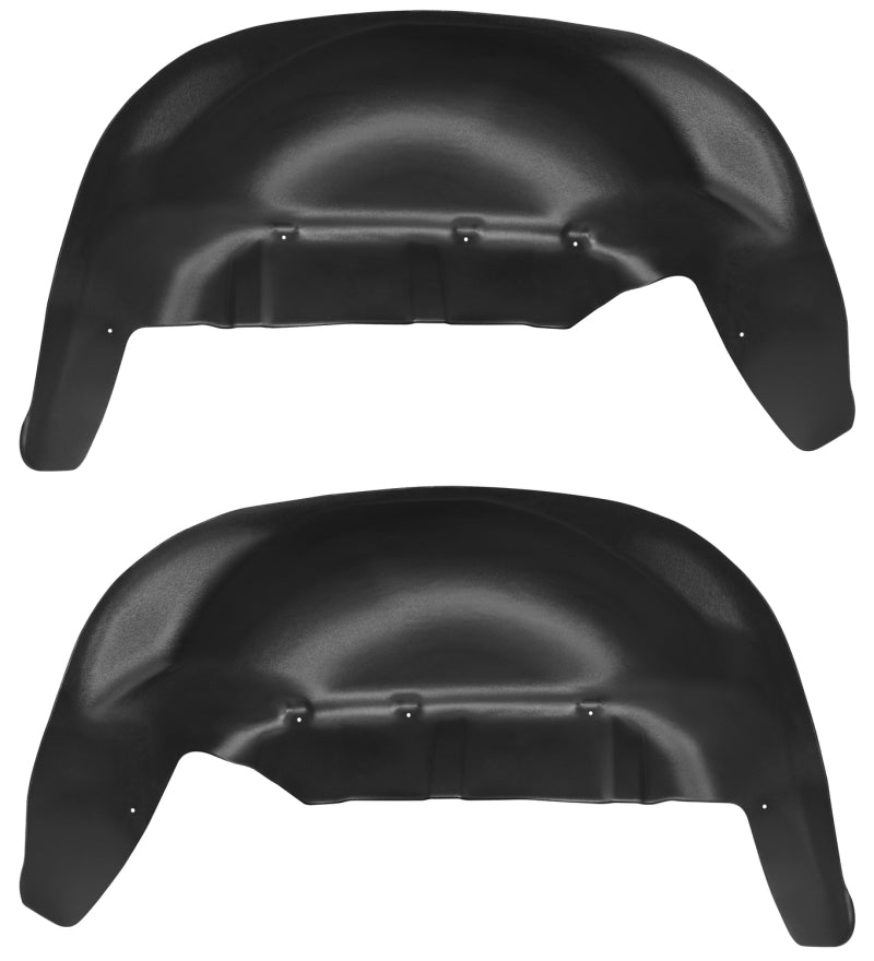 Husky Liners 2019+ Chevrolet Silverado 1500 Black Rear Wheel Well Guards - GTR Auto