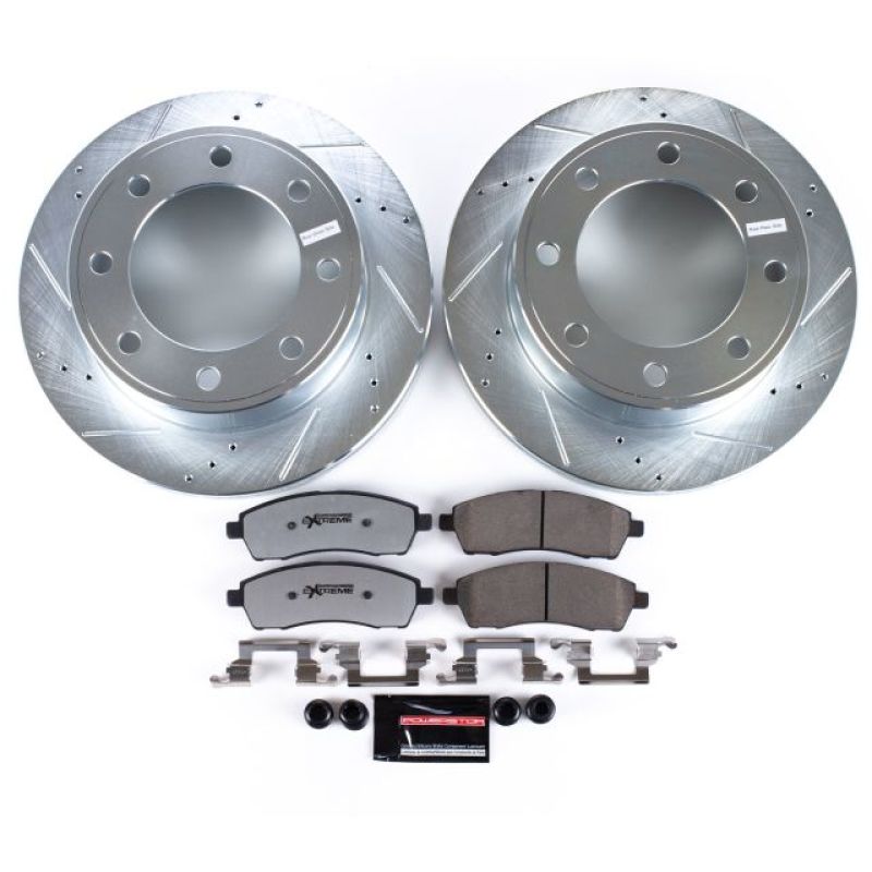 Power Stop 00-05 Ford Excursion Rear Z36 Truck & Tow Brake Kit - GTR Auto