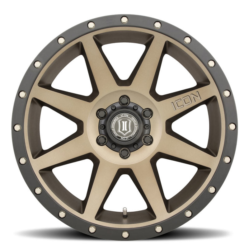ICON Rebound 20x9 5x150 16mm Offset 5.625in BS Bronze Wheel - GTR Auto