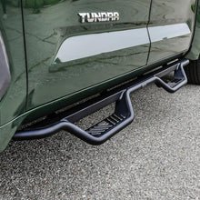 Load image into Gallery viewer, Westin 2022+ Toyota Tundra Crew Max Outlaw Nerf Step Bars - Textured Black - GTR Auto