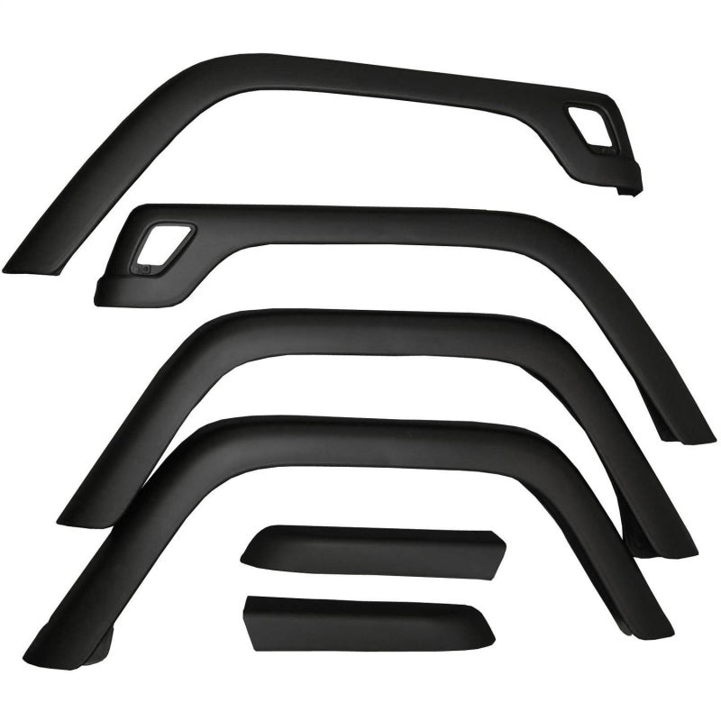 Omix 6-Piece Fender Flare Kit- 97-06 Jeep Wrangler - GTR Auto