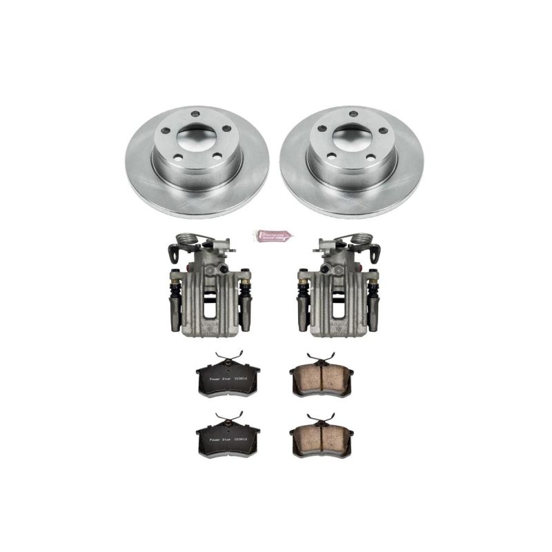 Power Stop 01-05 Audi Allroad Quattro Rear Autospecialty Brake Kit w/Calipers - GTR Auto
