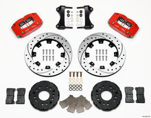 Load image into Gallery viewer, Wilwood Dynapro Radial Front Kit 12.19in Drilled Red 95-99 Mitsubishi Eclipse (*Line Kit Needed*) - GTR Auto