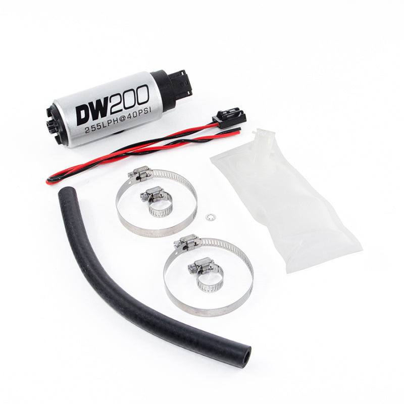 DeatschWerks 90-96 Nissan 300zx (excl TT) 255 LPH DW200 In-Tank Fuel Pump w/ Install Kit - GTR Auto