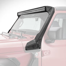 Load image into Gallery viewer, Go Rhino 18-20 Jeep Wrangler JL/JLU/Gladiator JT XE Windshield Light Bar Mount - 50in Single Row - GTR Auto