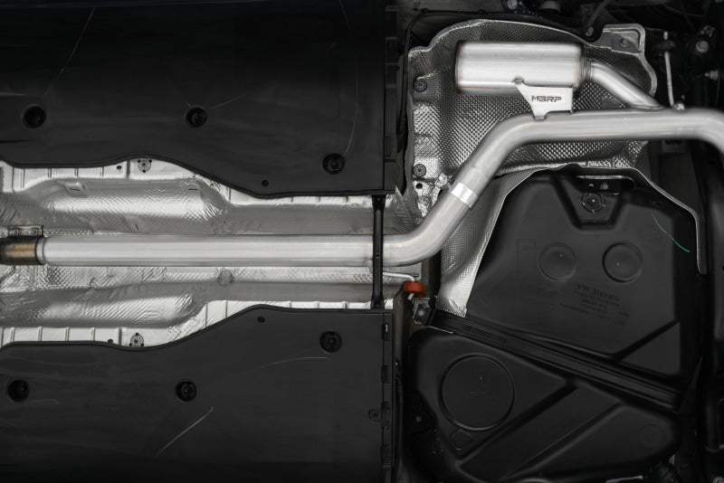 MBRP 19-21 VW Jetta GLI T304 SS 3in Cat-Back Dual Split Rear Exit Exhaust - Carbon Fiber Tips - GTR Auto