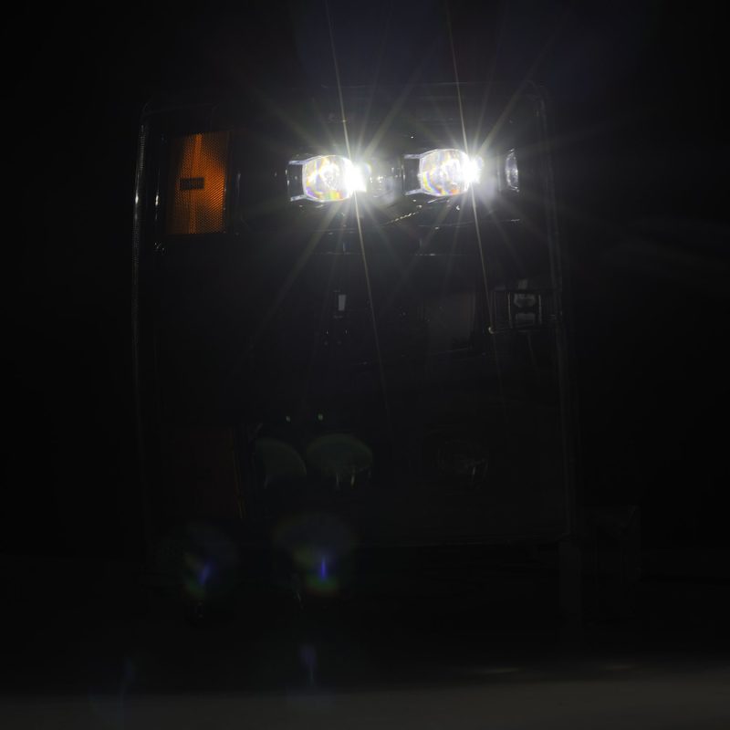 AlphaRex 04-15 Chevy 1500 NOVA-Series LED Proj Headlights Alpha BL w/Activ Light/Seq Signal & SB DRL - GTR Auto