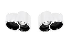 Load image into Gallery viewer, SOUL 00-05 Porsche 996 Turbo X-50 Style Bolt-On Tips - Polished Chrome
