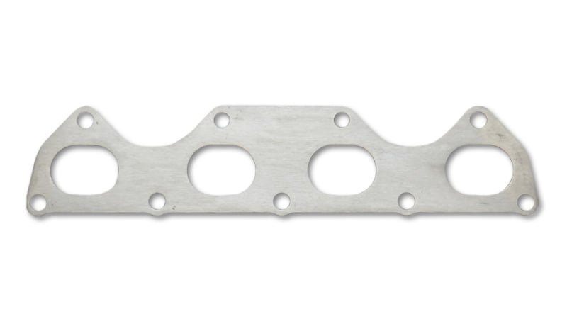 Vibrant Mild Steel Exhaust Manifold Flange for Honda H22 motor 1/2in Thick - GTR Auto