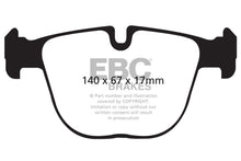 Load image into Gallery viewer, EBC 10+ BMW X5M 4.4 Twin Turbo Redstuff Rear Brake Pads - GTR Auto