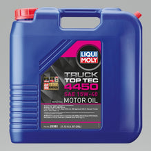 Load image into Gallery viewer, LIQUI MOLY 20L Top Tec Truck 4450 Motor Oil SAE 15W40