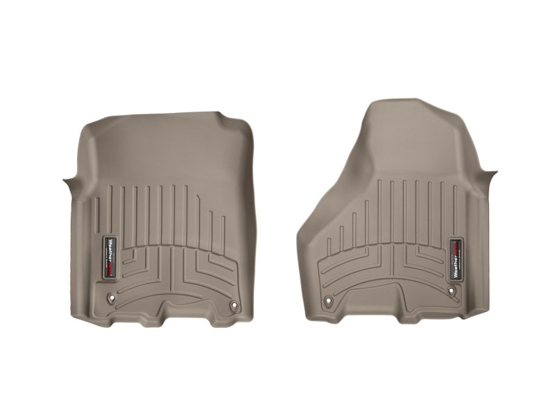 WeatherTech 12+ Dodge Ram 1500 Front FloorLiner - Tan - GTR Auto